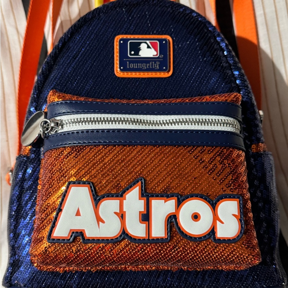 Houston Astros mini backpack/purse